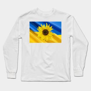 Ukraine Sunflower Long Sleeve T-Shirt